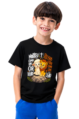 Camiseta Infantil Cordeirinho do Leão