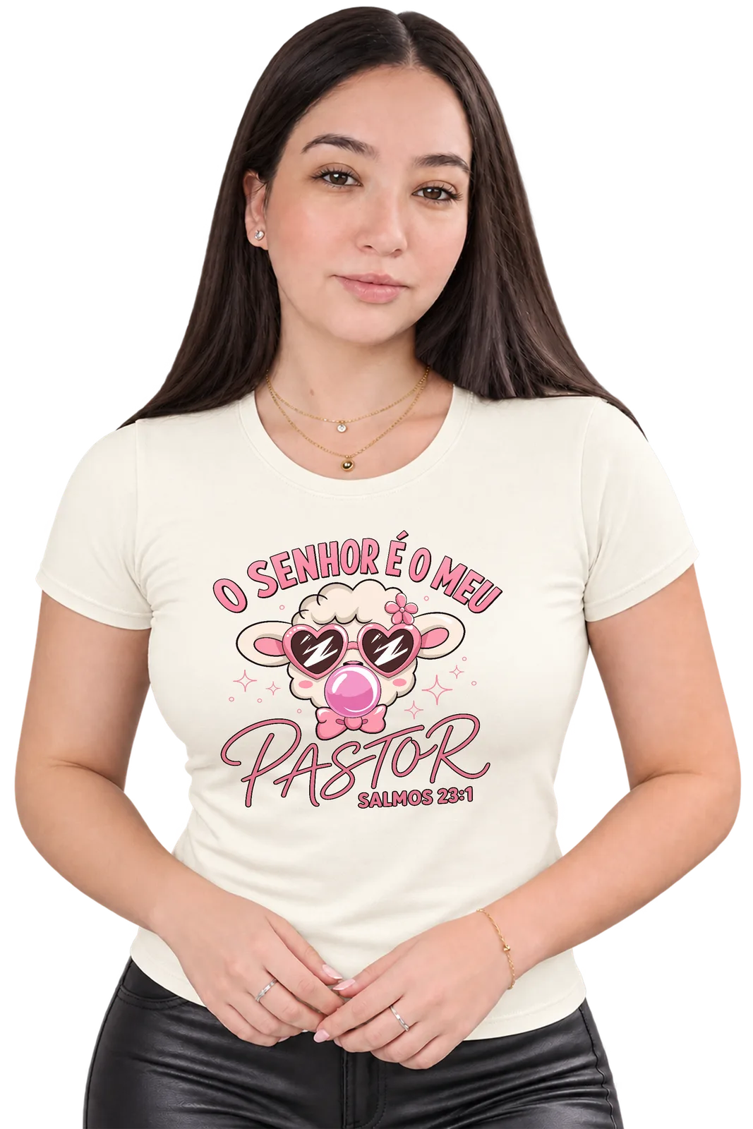 Baby Look O Senhor é meu Pastor