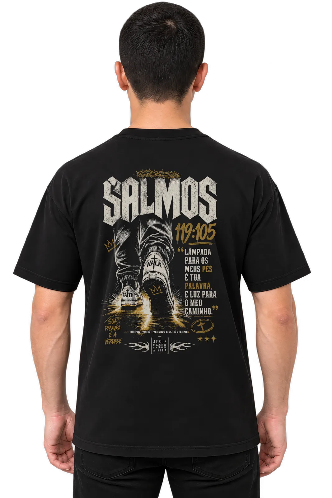 Camiseta Oversized Salmos 119