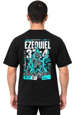 Camiseta Oversized Vale de ossos